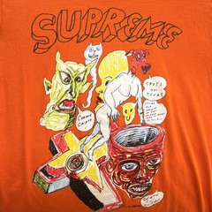 Supreme “Daniel Johnston” SS20 Orange T-Shirt Men’s Size Medium
