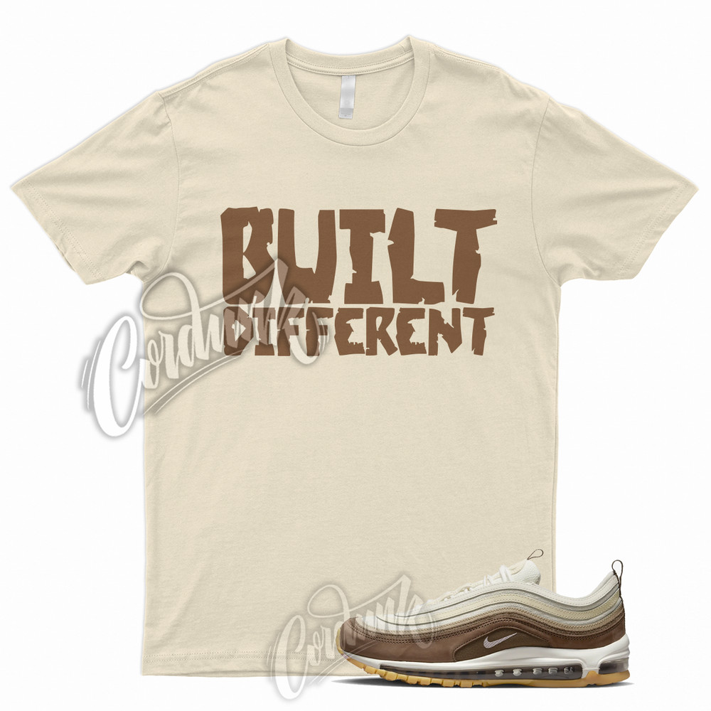 BUILT T Shirt for Air Max 97 Medium Brown Mushroom Muslin Pink Foam Crepe 1