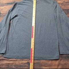 Quince Men’s Long Sleeve Base Layer T-Shirt Small Gray