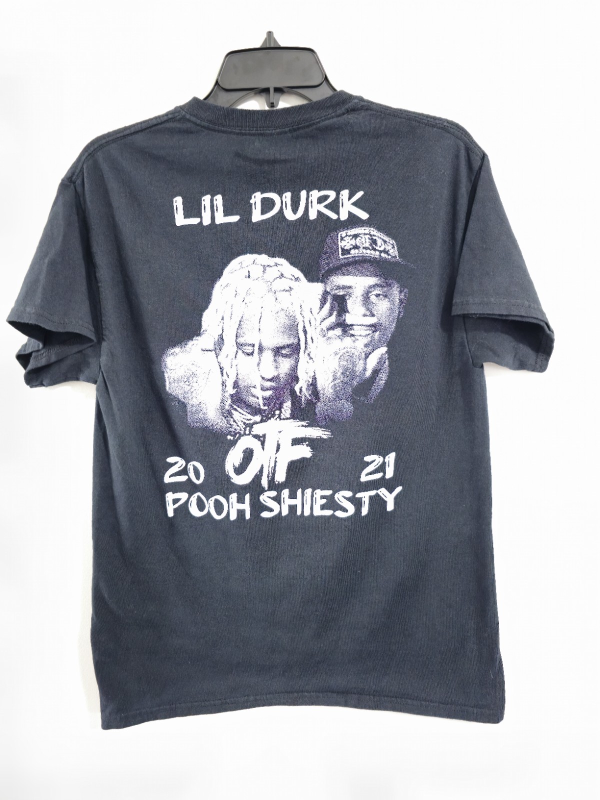 2021 Lil Durk Pooh Shiesty OTF Tour T-Shirt Double-sided Big Graphic Sz M gallery