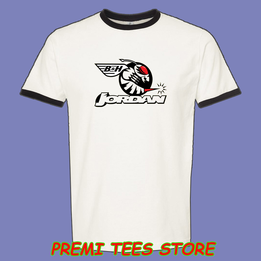 Jordan Racing Team Men’s Ringer Black Size S to 3XL