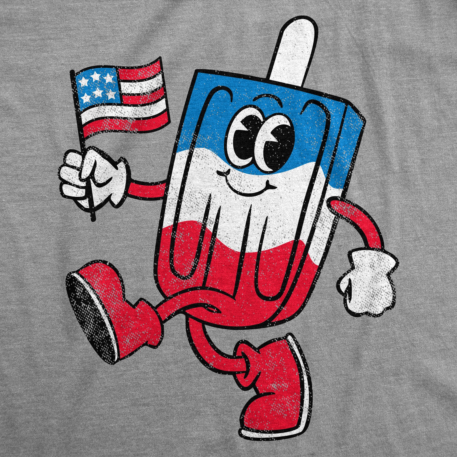 Mens Funny T Shirts USA Popsicle Sarcastic Fourth Of July Graphic Novelty Tee gallery