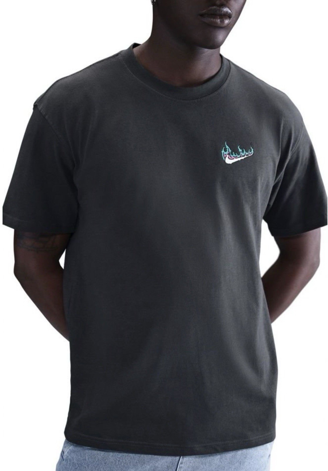 NIKE SPORTSWEAR "Air Max 95 Heat Tee" MEN'S XL CHARCOAL T-SHIRT NEW HQ9256-060 gallery