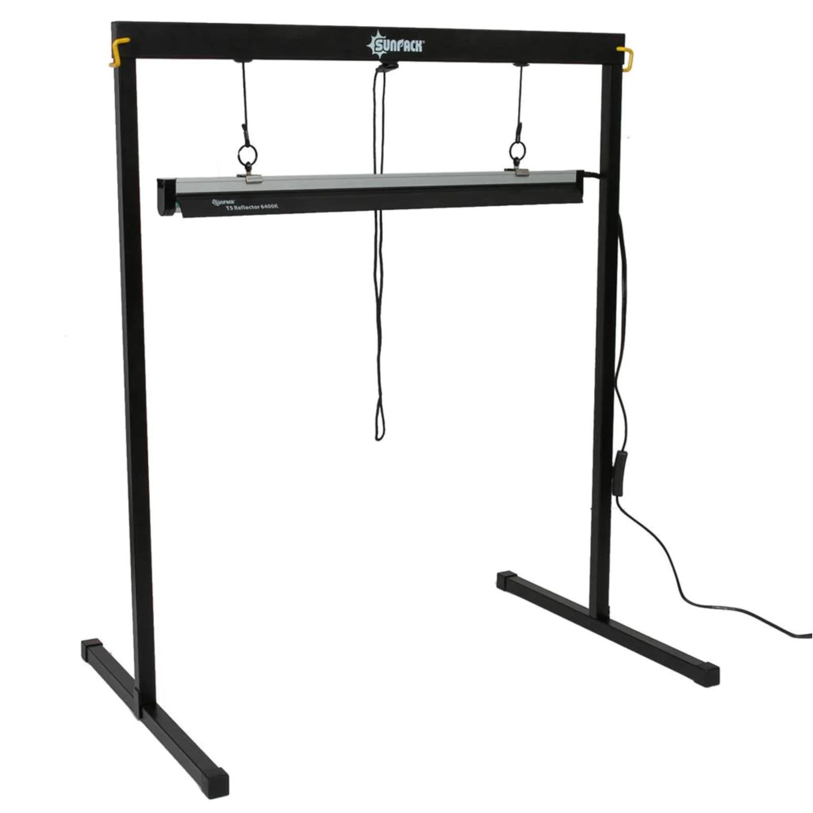 SUNPACK Metal Grow Light Stand with T5 Light System with Relectors, 26.4in