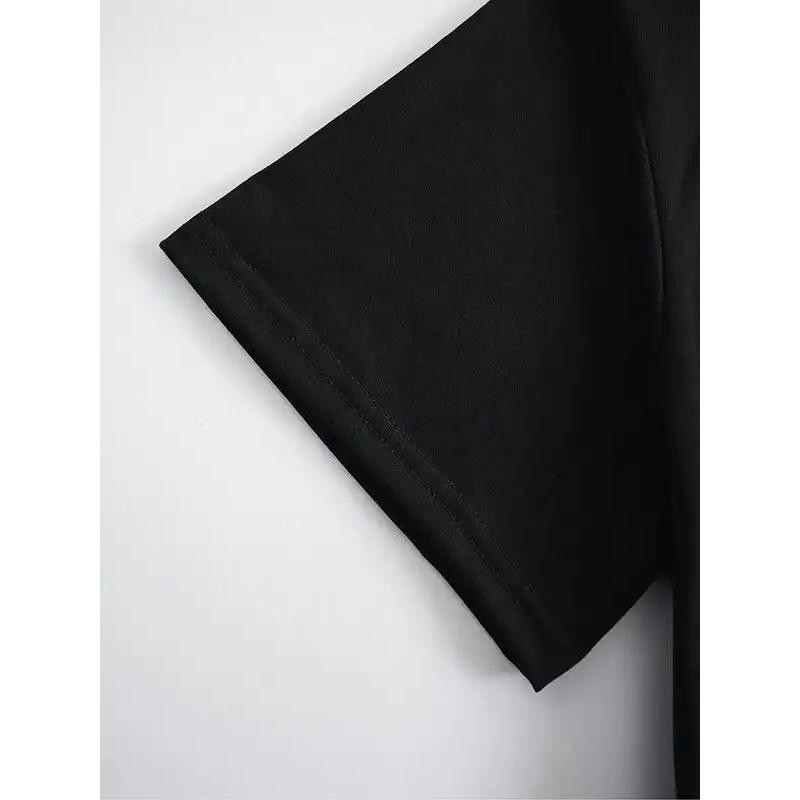 Men's Casual Crew Neck T-Shirt - Geometric-Pattern, Smooth Cotton Knit Fabric gallery
