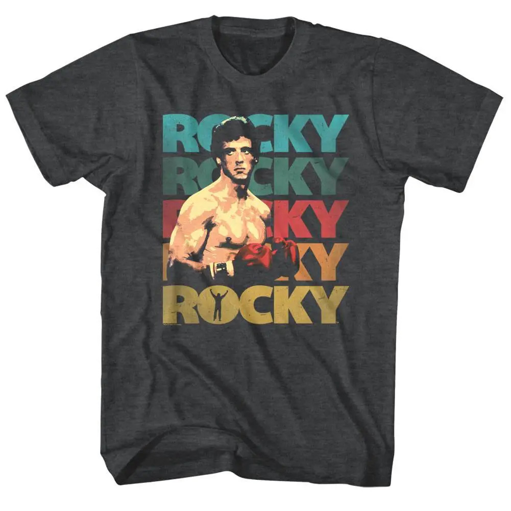 Rocky '70s Retro Fade Men's T Shirt gallery