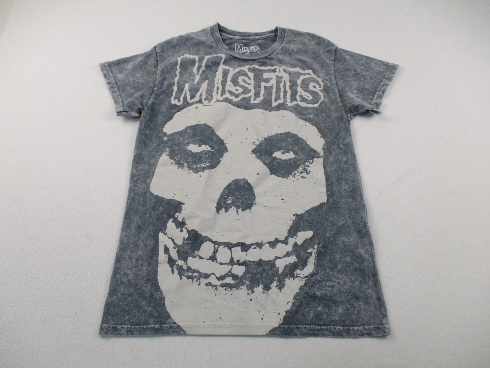 Misfits Shirt Men’s Medium Small Gray Short Sleeve Band Rock 90s Music