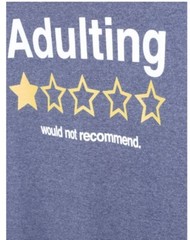 Generic Mens Adulting T-Shirt Size 3XL (54-56)