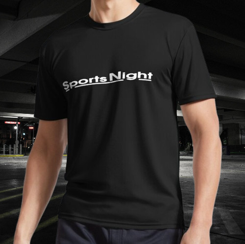 Sports Night Logo Active T-Shirt Funny Size Mode American T-shirt gallery