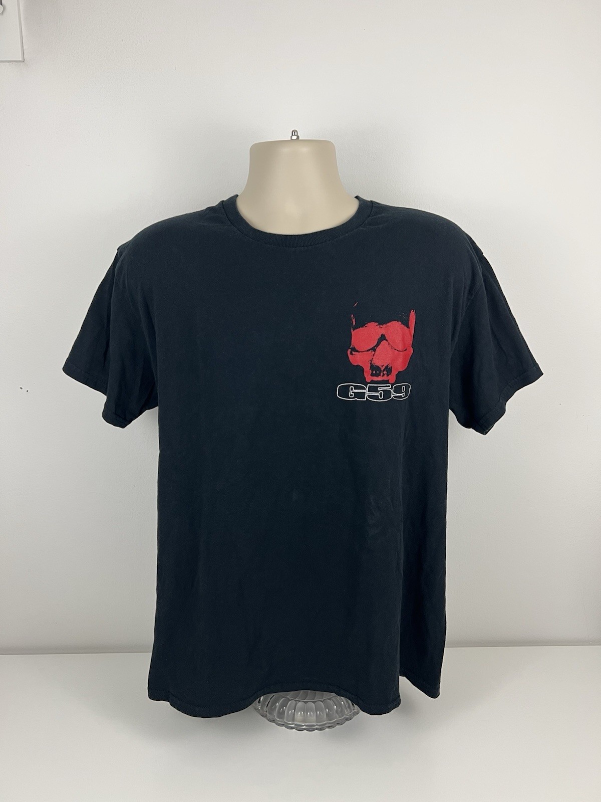 G59 Records Red Skull Suicideboys Black T Shirt Men Size L Large Rap Hip Hop gallery