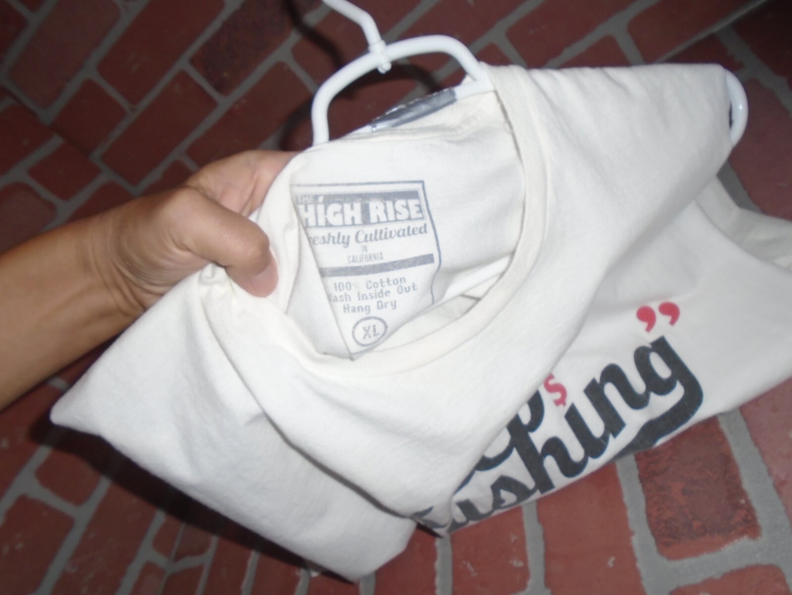 HIGH RISE MENS "KEEP PUSHING" MENS TANK TSHIRT SIZE XL gallery