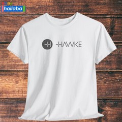 Hawke Optics Guns Firearms Logo Black/Navy/Grey/White/Orange T-Shirt S-5XL