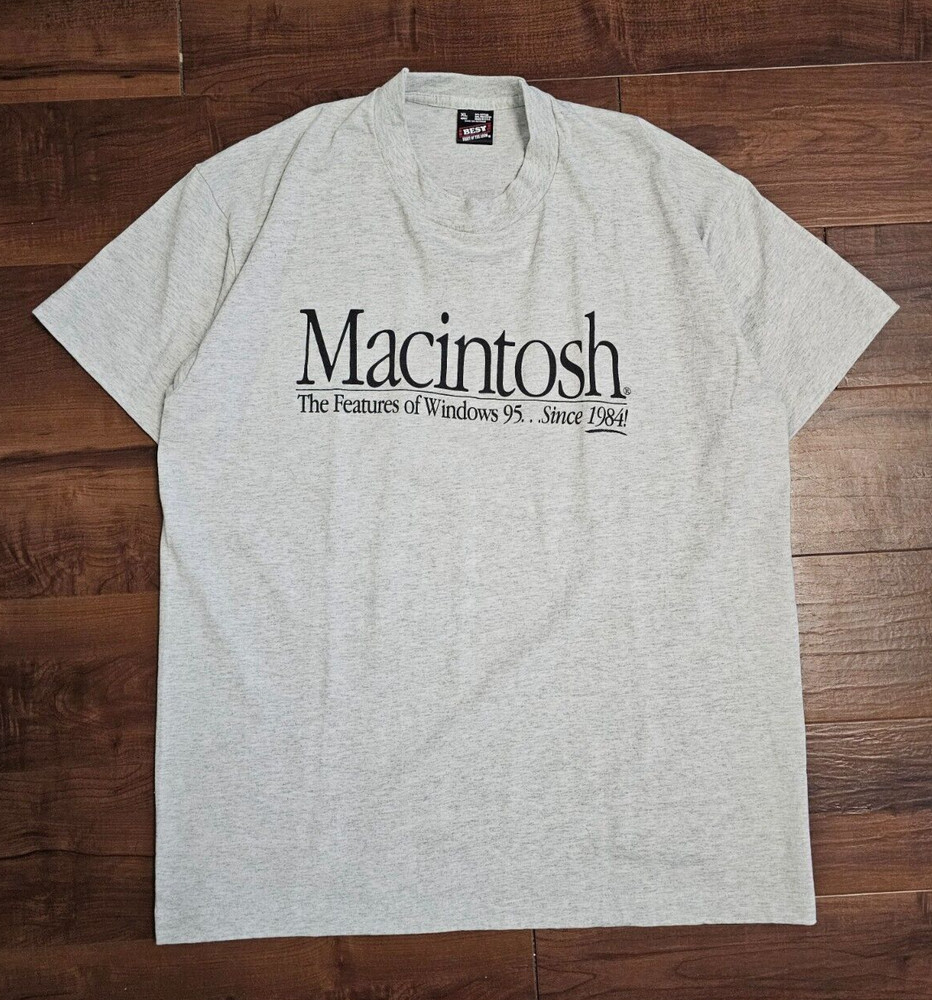 Vintage Macintosh Windows 95 Since 1984 Mac Apple Promo Mactoday Magazine XL