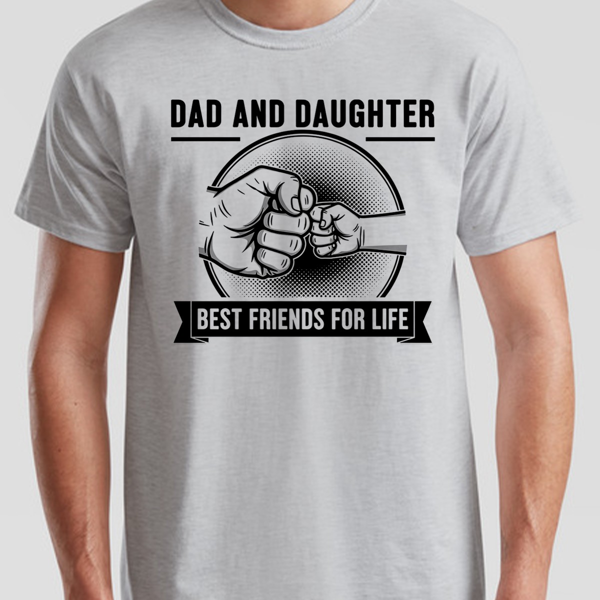 Dad And Daughter Mens T Shirt Best Friends For Life Funny Father's Day Gift gallery