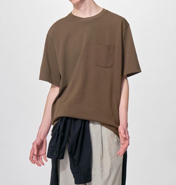 GU Dry Kanoko Cross Neck T-Shirt Engineered Garments Relaxed Fit NWT Japan Limit