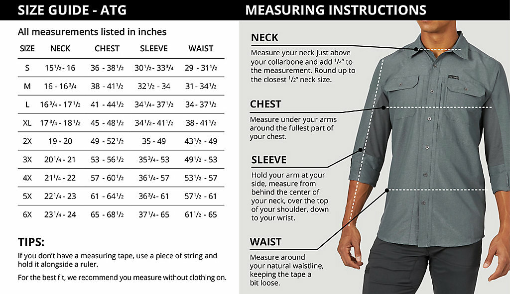 Wrangler Men's Shirt Summer Outdoor Series Moisture Wicking Breathable Fabric gallery