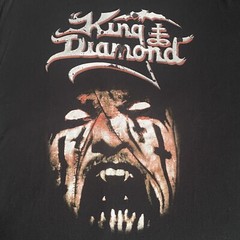KING DIAMOND The Puppet Master Licensed Black Metal T-Shirt. XL (NV) Preowned