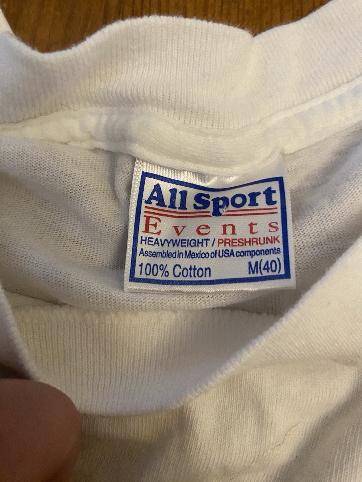 All Sports Events TShirt Size M Happy Halloween 90s Vintage Single Stitch White gallery