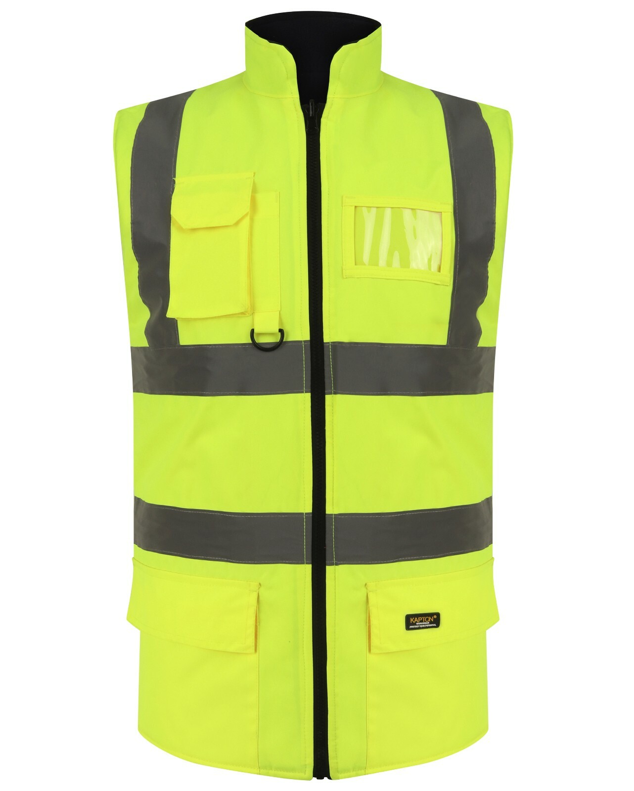 PADDED HIGH VISIBILITY REVERSIBLE BODY WARMER gallery