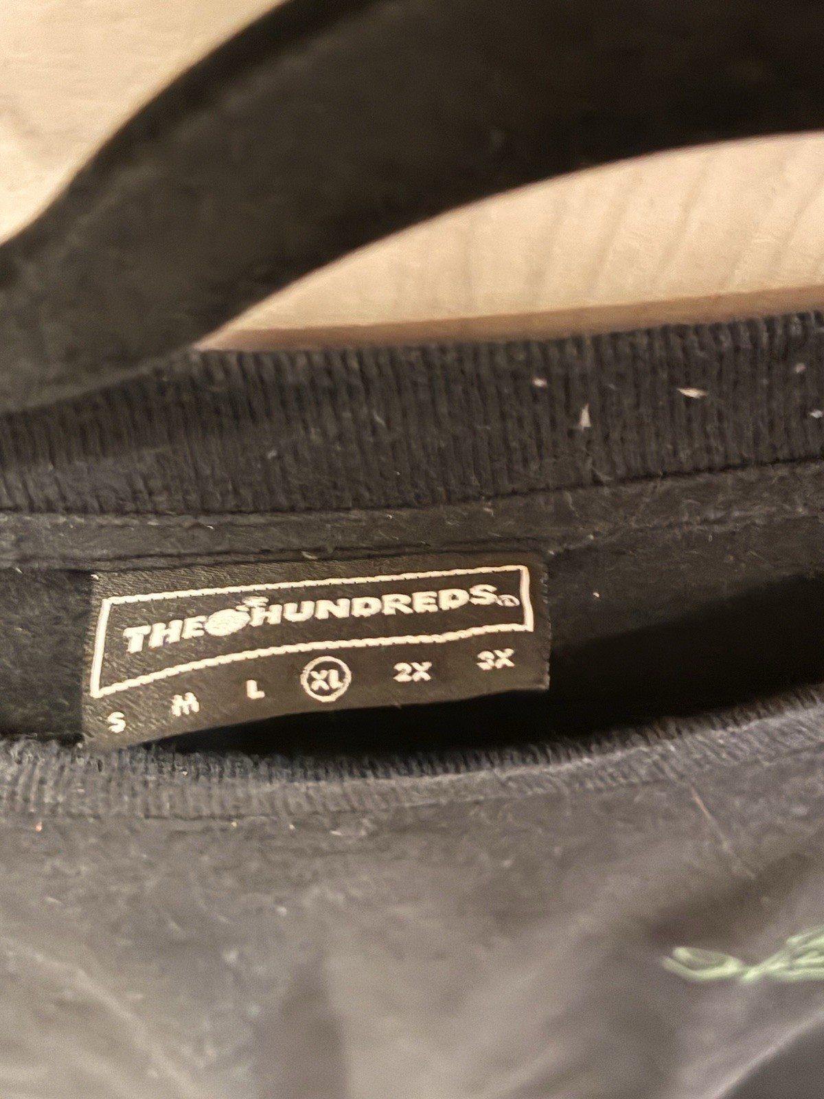 The Hundreds Men's XL Black Graphic Logo Crew Neck Short Sleeve T-Shirt gallery