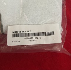 Supreme Morrissey Photo Tee SS16 Box Logo T-Shirt Grey Men’s Size Large NEW