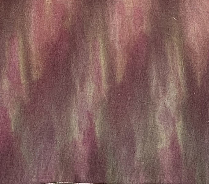 Roll Fold Ice Tie Dye T-Shirt, Unisex M SS Crew, Reddish Purple Wave gallery