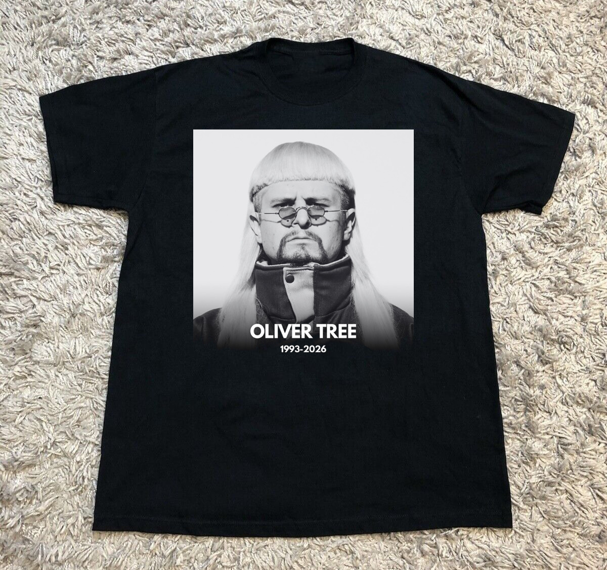 Oliver Tree 1993-2026 Black Cotton Shirt Size S-5XL TH803 gallery