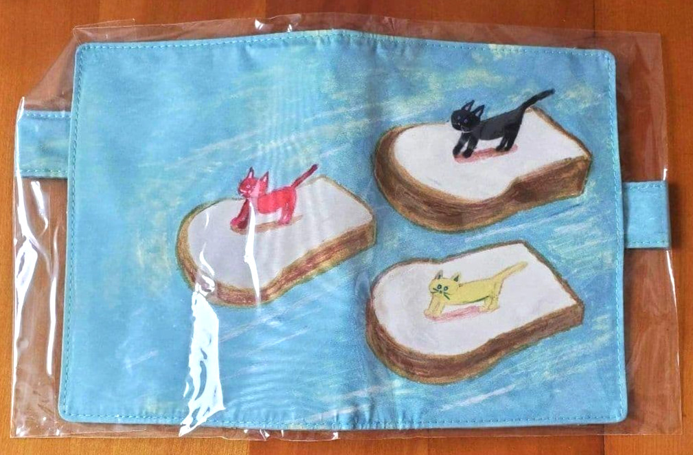 Hobonichi Original Size A6 Cover Keiko Shibata Bread floating in the wind NEW