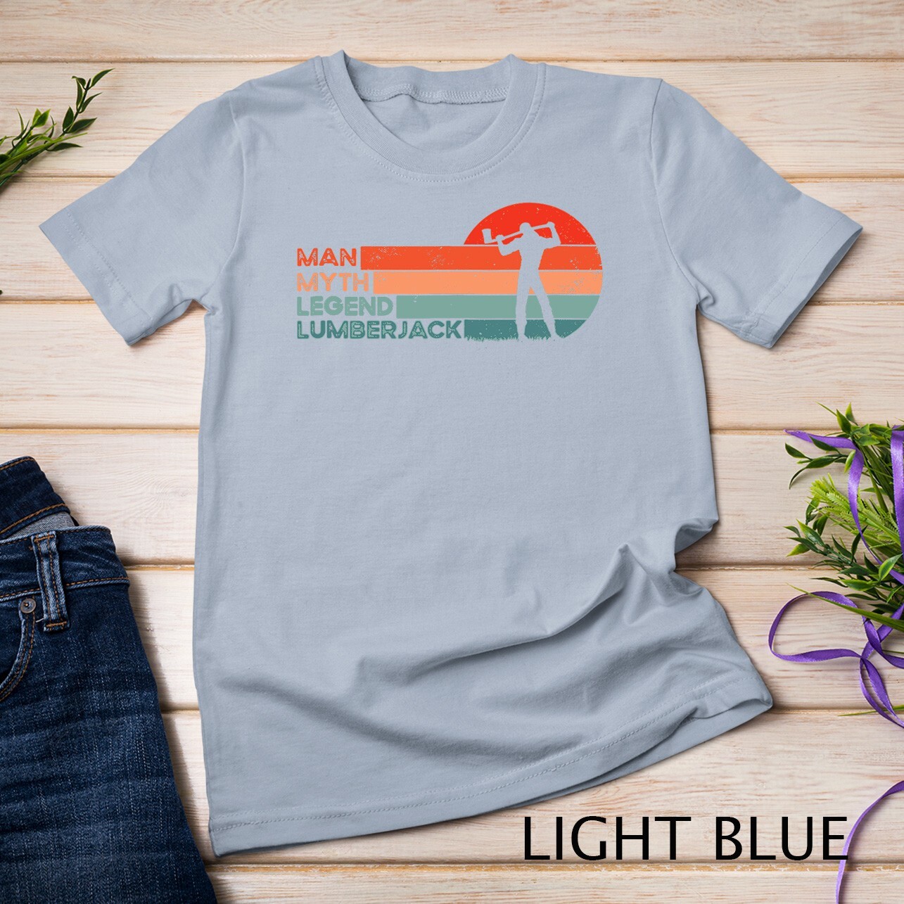 Mens Woodworking Woodcutter Lumberman Woodworker Lumberjack Unisex T-shirt gallery