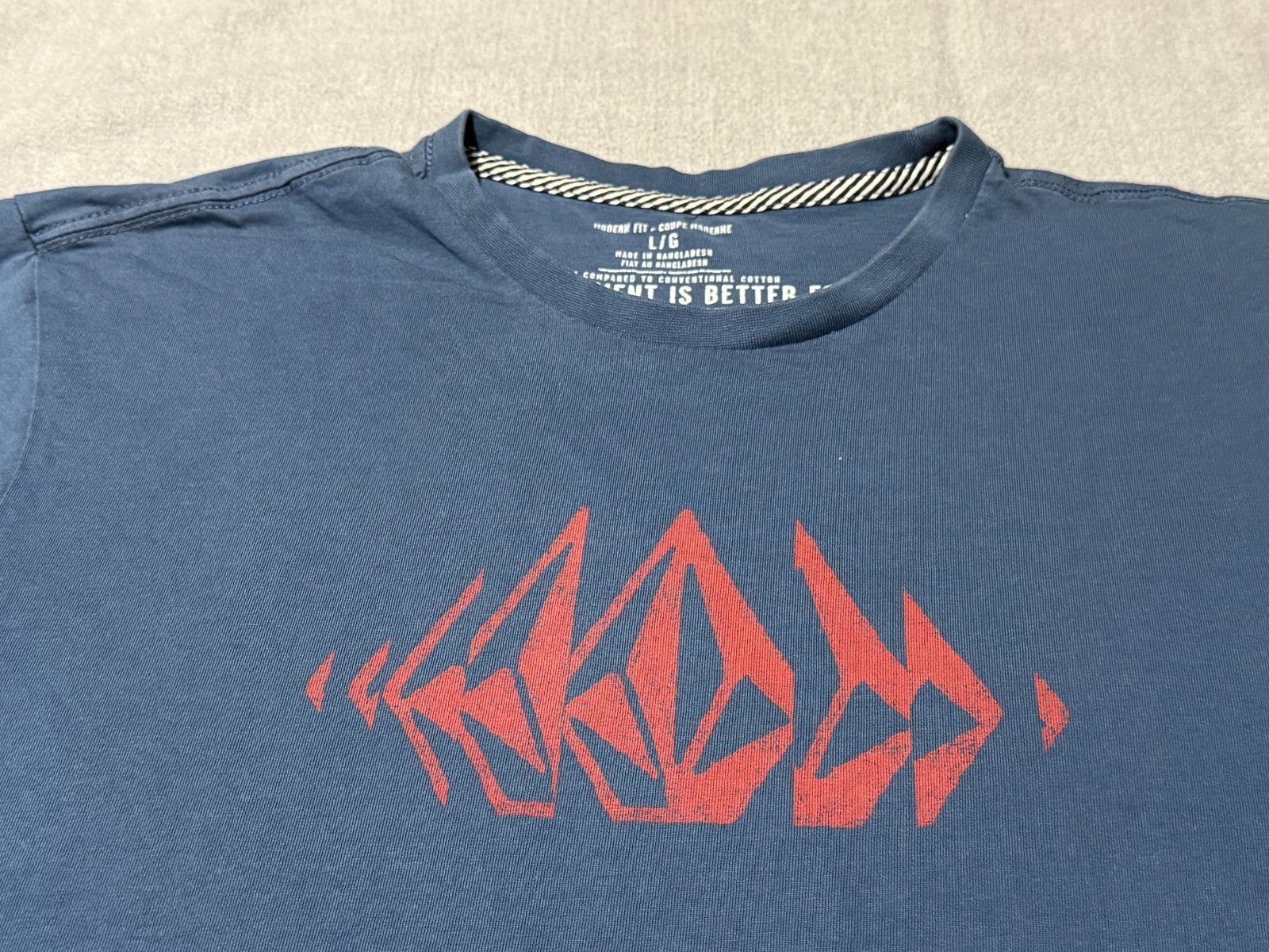 VOLCOM - Men's T-shirt SIZE L - LARGE - BLUE - VOLCOM - True to This gallery