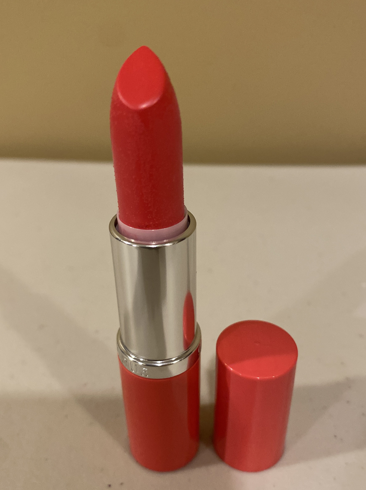 CLINIQUE LONG LAST SOFT MATTE LIPSTICK – MATTE PEONY – FULL SIZE New