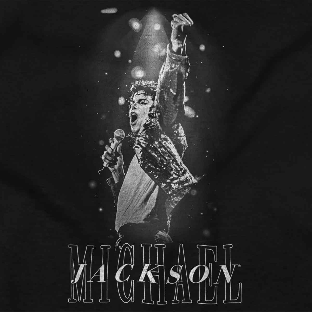 Michael Jackson King of Pop MJ Spotlight Womens or Mens Crewneck T Shirt Tee gallery