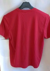 APPLE Official MAC Computer Store Employee RED Tech Staff T-Shirt Size LARGE