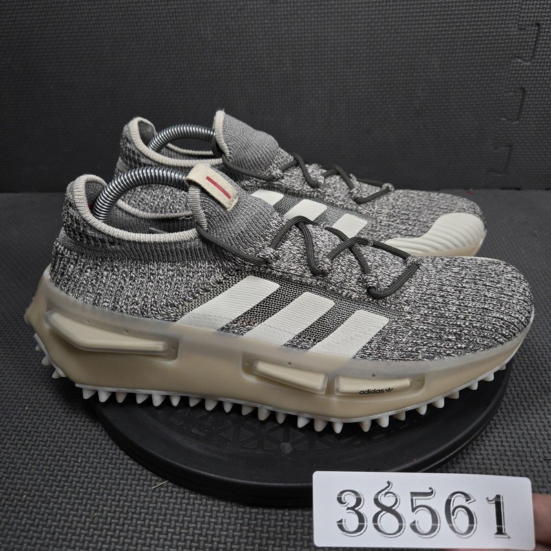Adidas NMD S1 Shoes Mens Size 9 Gray Walking Low Top Sneakers Athletic