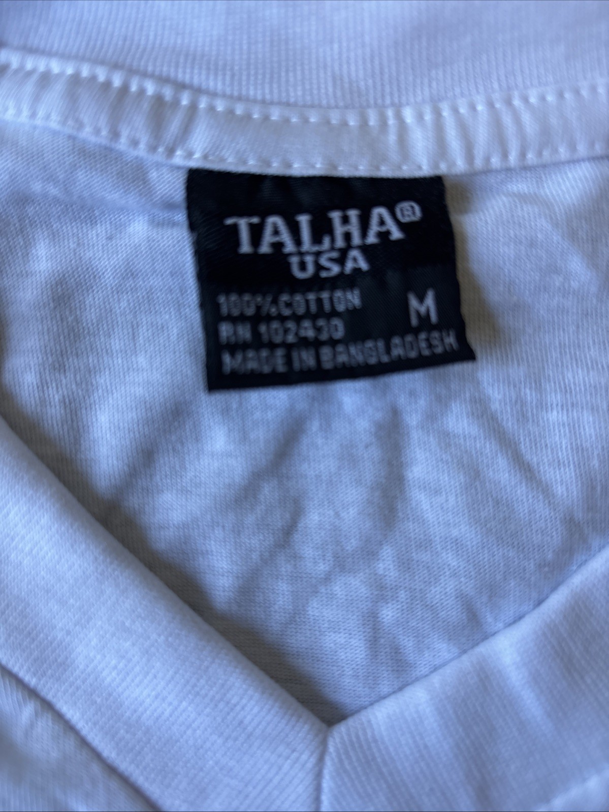 Talha USA Men’s White Under Shirt gallery