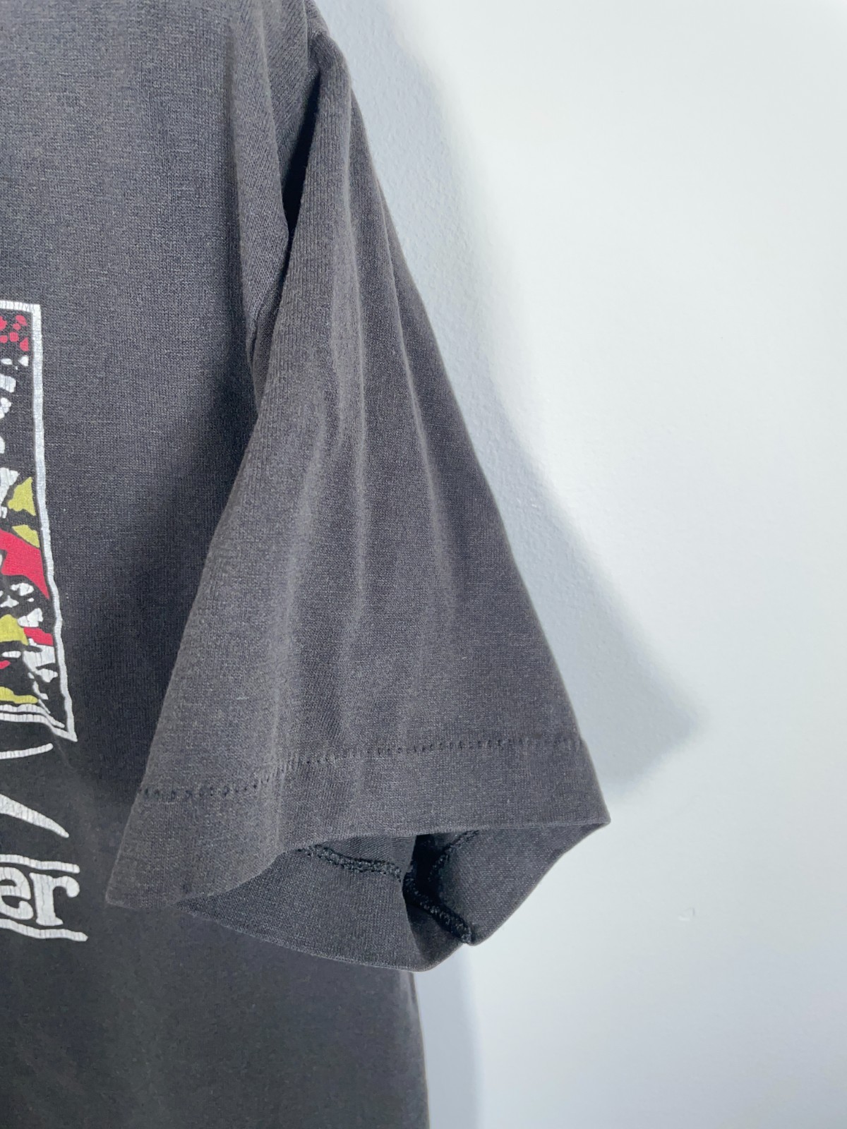 80s Slazenger T-Shirt Adult Large Black Single Stitch Track & Field USA Made gallery
