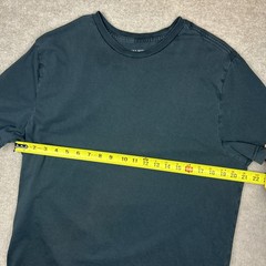 Banana Republic Authentic 100% Supima Cotton T-Shirt Black Large Crew Neck Blank