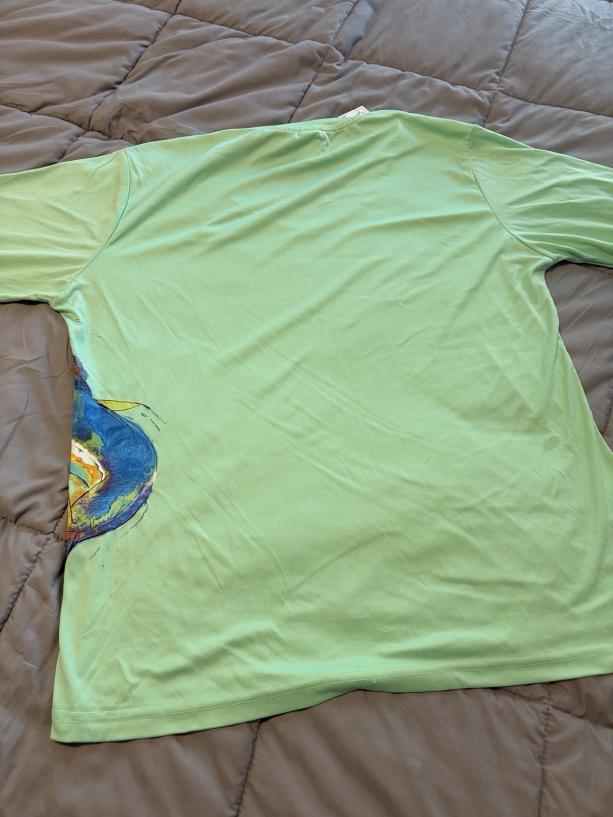 DMR Sport Long Sleeve Fishing Sunscreen Shirt Mens XL Island Beach Apparel gallery