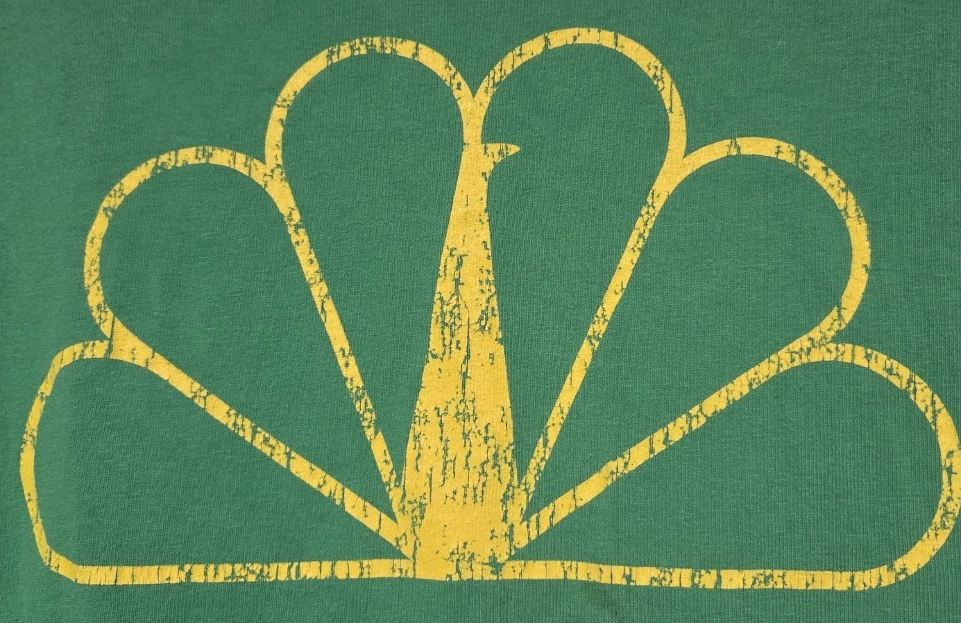 VTG NBC Store Experience Peacock Logo Green T-Shirt, Men XL gallery
