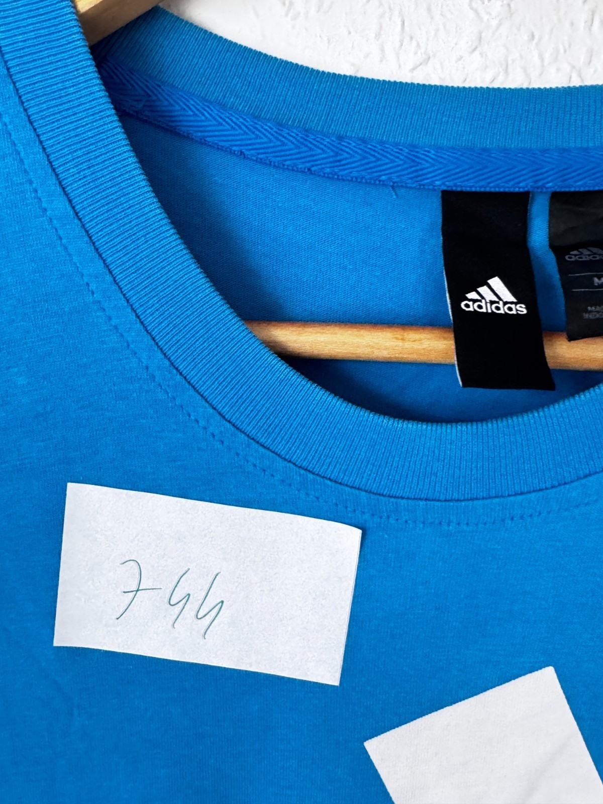 Adidas Men's Essential Logo T-Shirt - Blue - Size M - Cotton - CZ7511 gallery