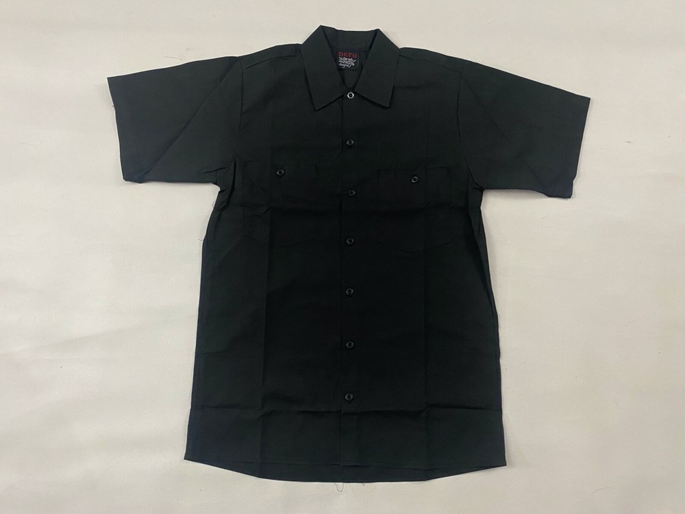 Don Ed Hardy Designs Black Button Down Shirt Size XS