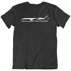 Boeing 777 Graphic Print Aviation Plane Airplane T Shirt Tee Gift New