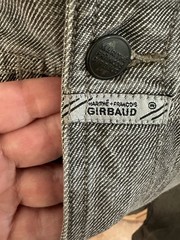Vintage 2XL Oversized 56” Marithe Francois Girbaud Gray Denim Jean Jacket