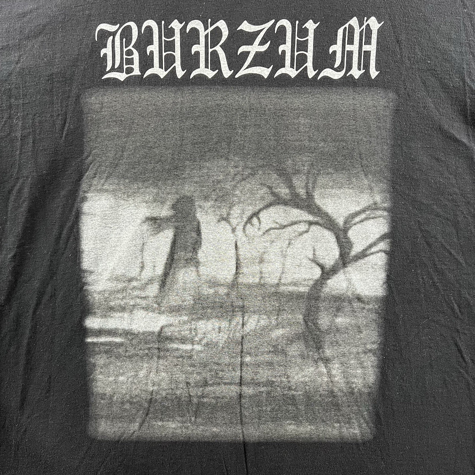 Vintage 1Burzum Shirt Mens XL Black When Night Falls Misanthropy Records RARE OG gallery