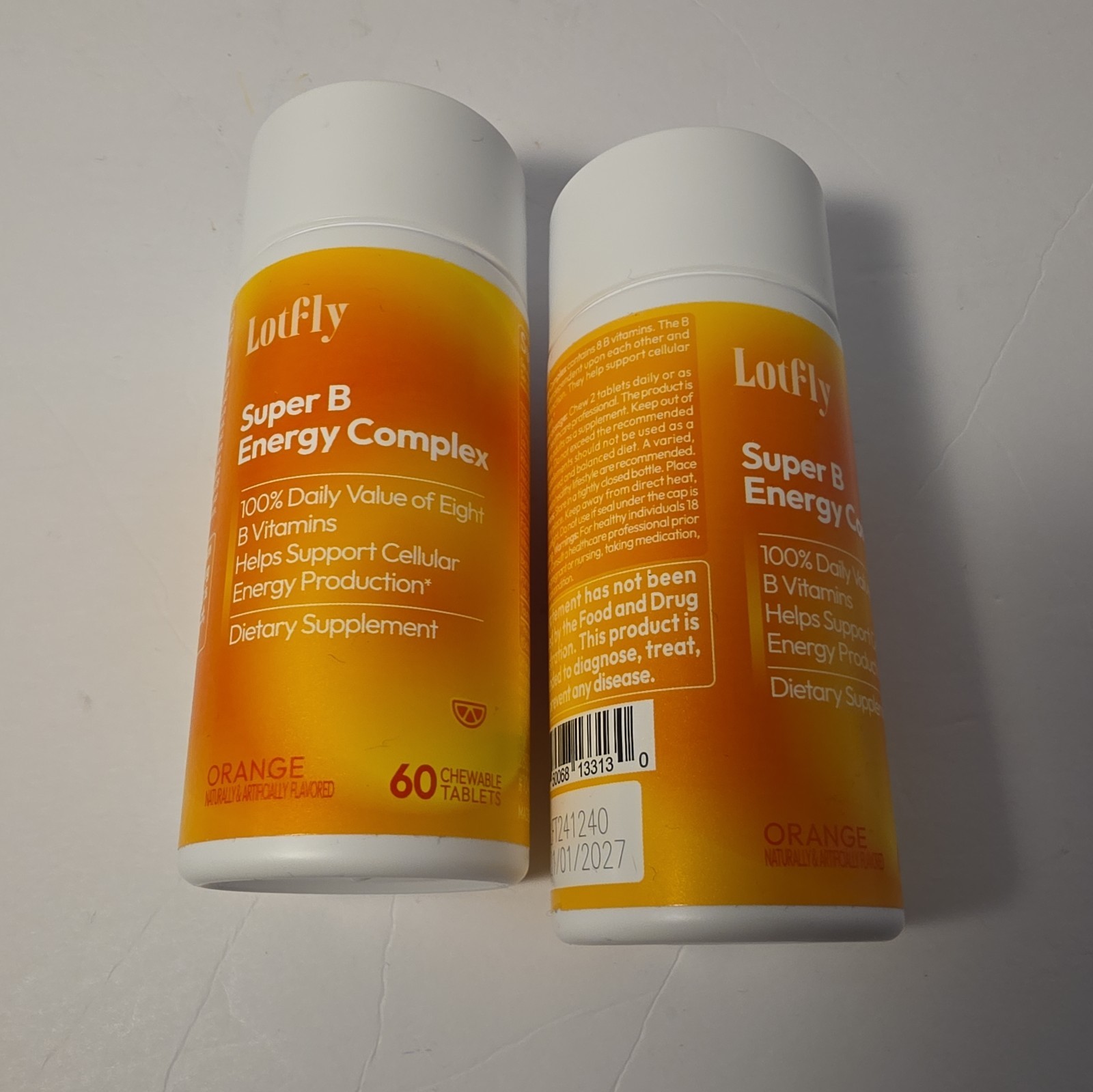 2) LOTFLY Vitamin B Complex with B1 B2 B3 B5 B6 B7 B9 B12 Taurine–Immune Support