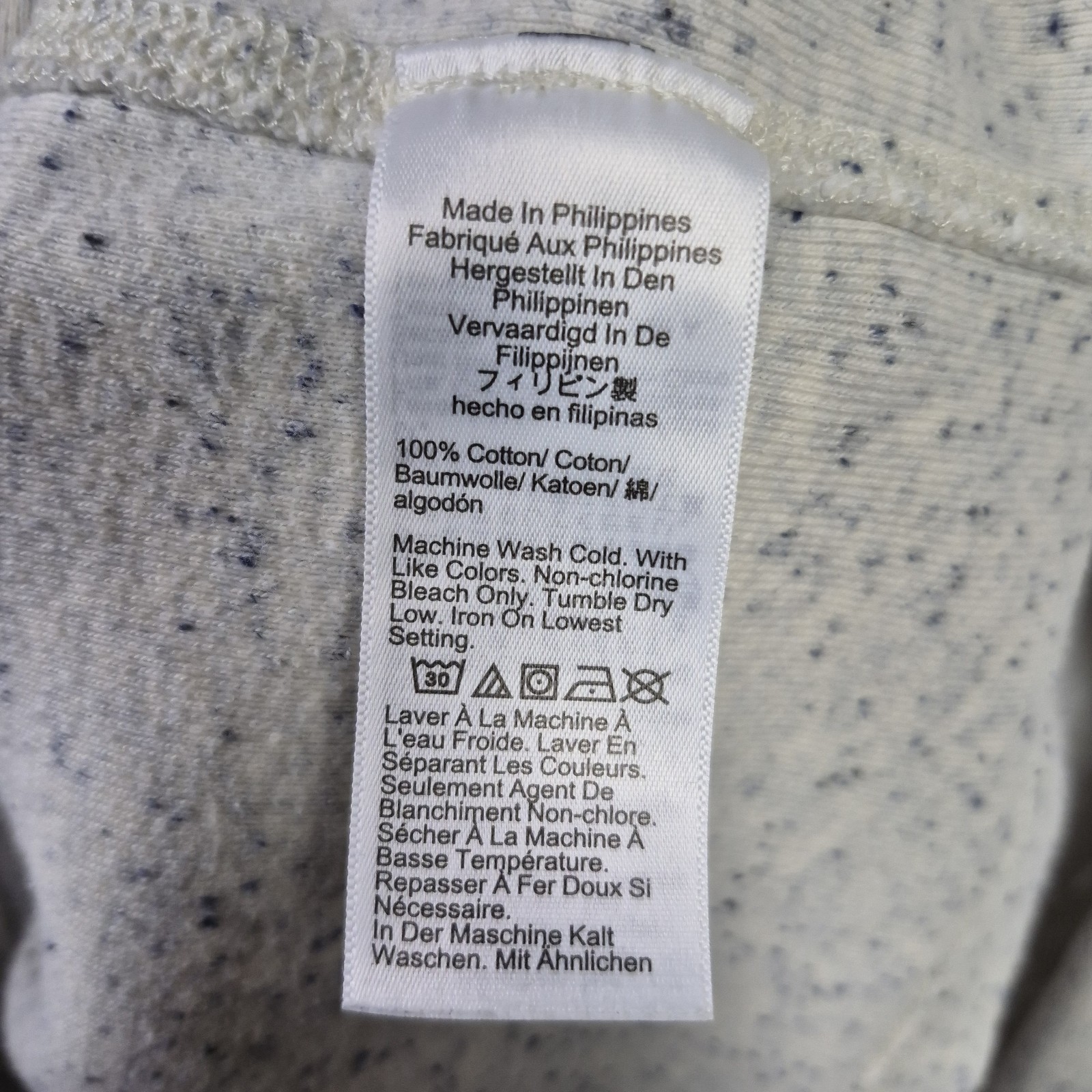 J Crew Heritage Brushed Jacquard Rib Knit Henley Mens M Beige Speckled Oarsman gallery