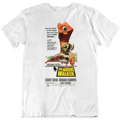 The Night Walker Horror Retro Movie Poster Fan T Shirt