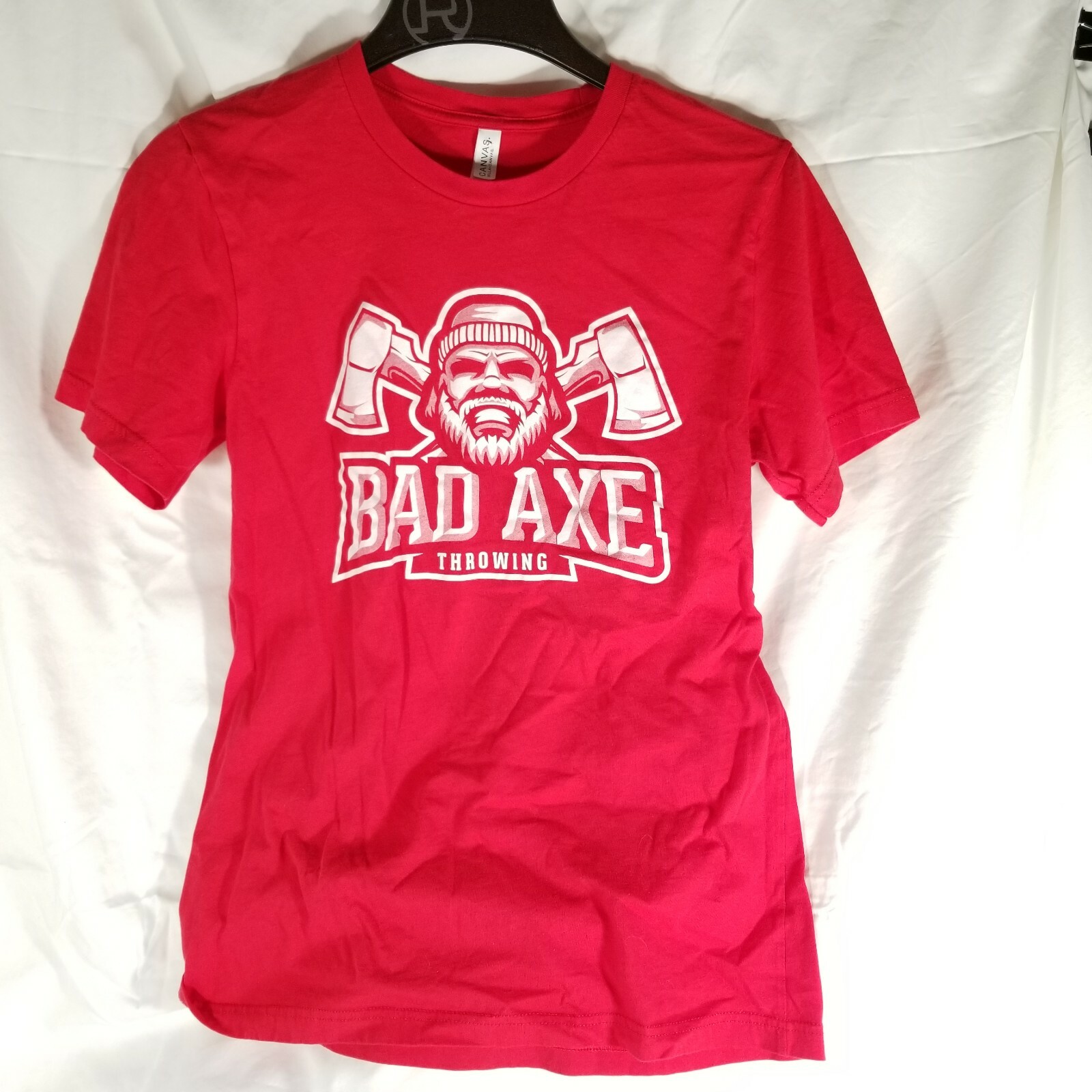 Bad Axe Throwing T-Shirt Retro Ax Throwing Men's Tee Red Lumber Jack Sport gallery