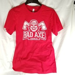 Bad Axe Throwing T-Shirt Retro Ax Throwing Men’s Tee Red Lumber Jack Sport