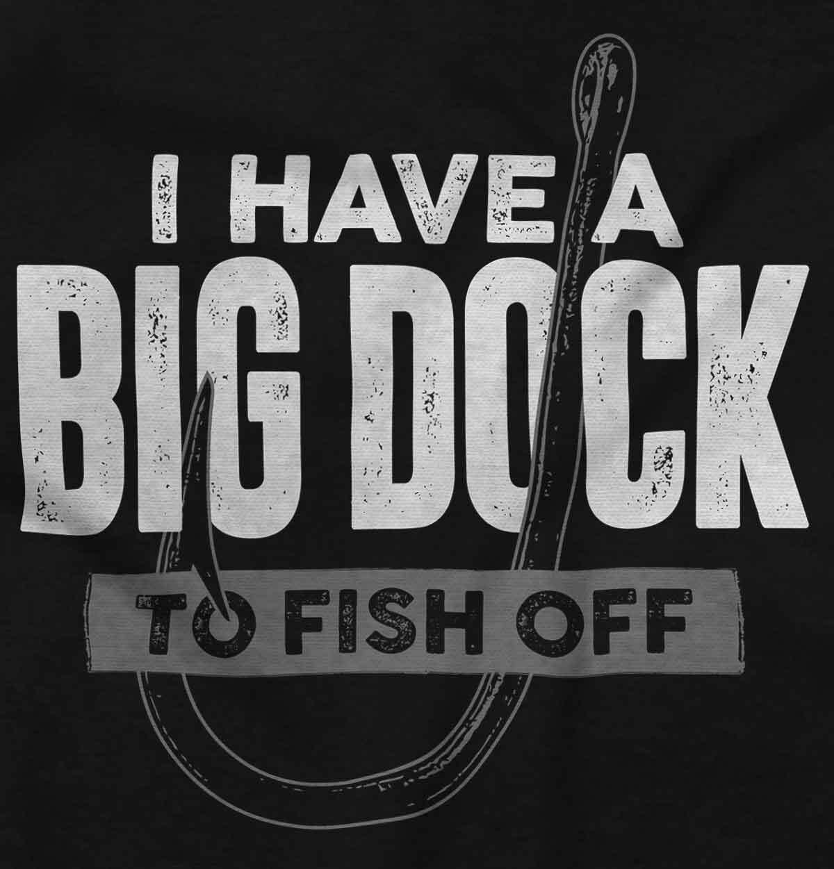 Dirty Fishing Joke Funny Big Dock Fish Gift Mens Casual Crewneck T Shirts Tees gallery